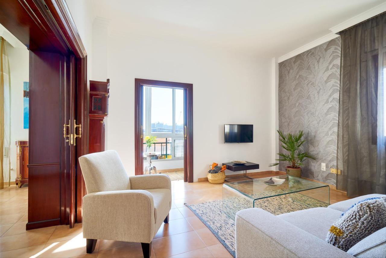 Apartamento En Centro Ciudad Con Vistas Al Mar Málaga Exteriör bild